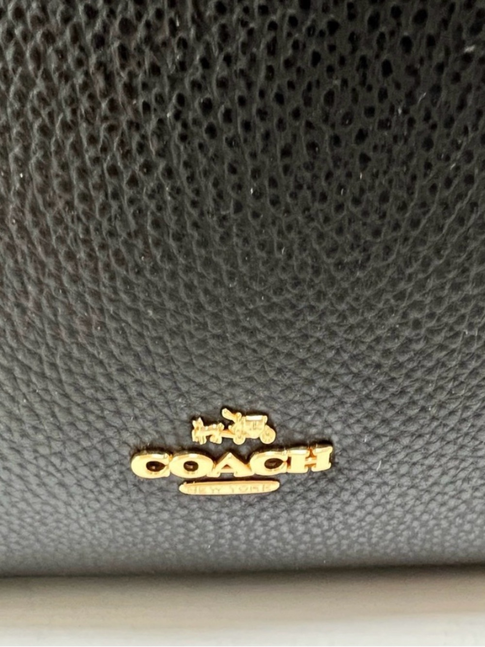 Coach NWT Market Tote $295 black w red - Picture 5 of 9